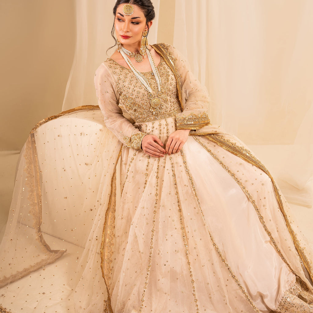 Zarqoon (Heavy embroidered , Readytowear) TASSELS