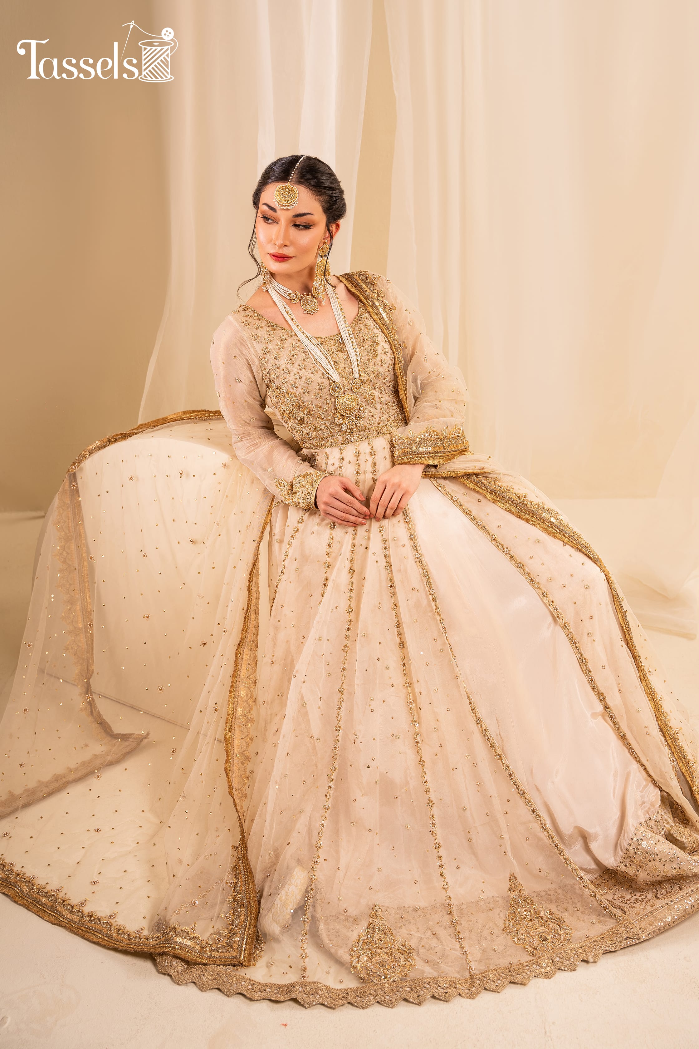 Zarqoon (Heavy embroidered , Ready-to-wear)