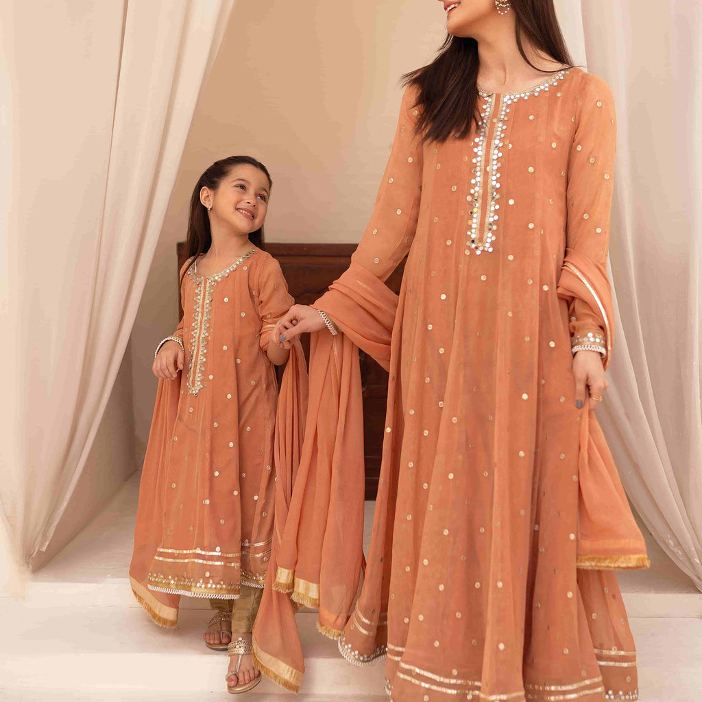 Zeenia Mother Daughter TASSELS