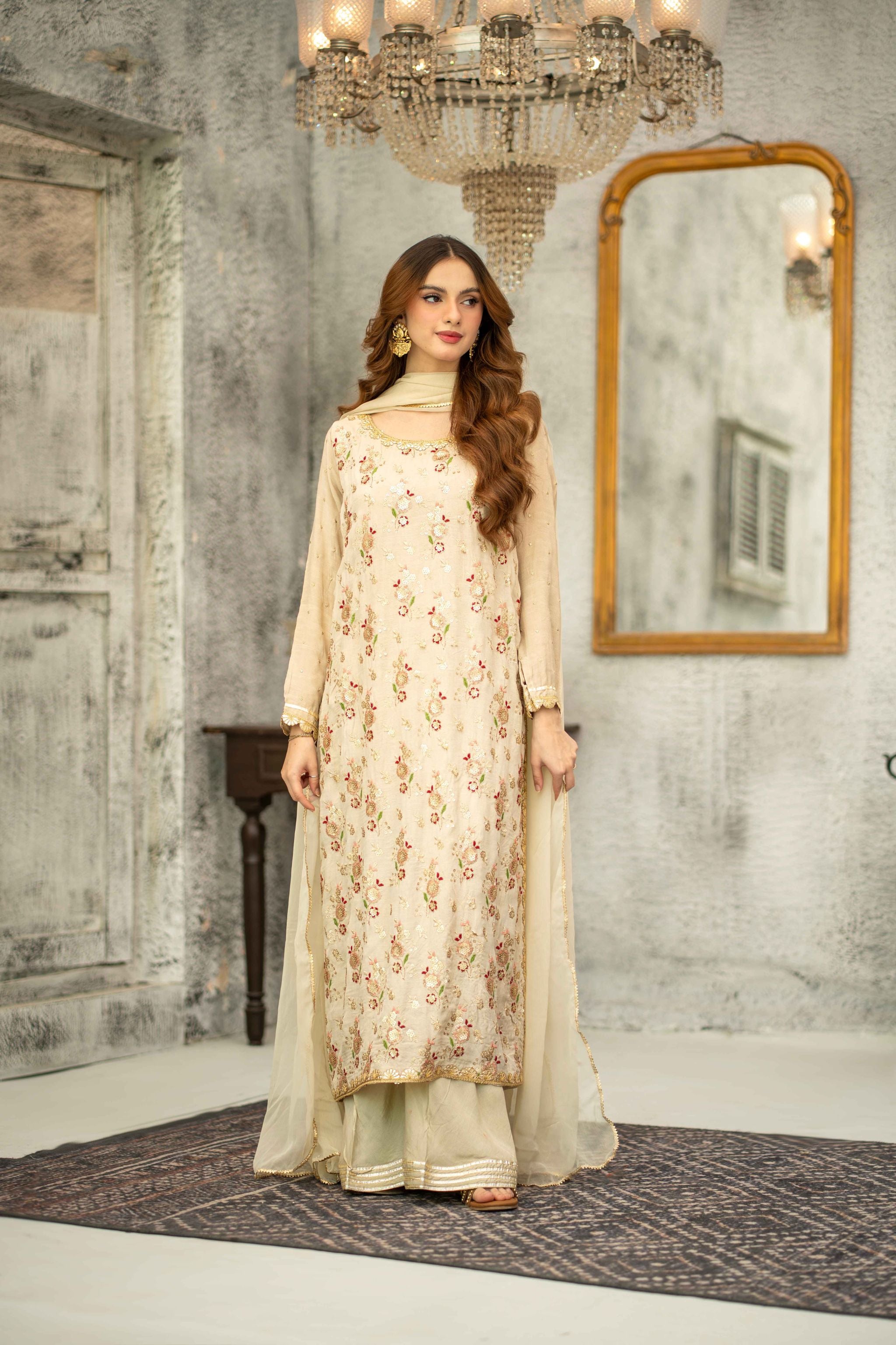 Stitched Embroidered 3pc - Selora (Ready-To-wear)