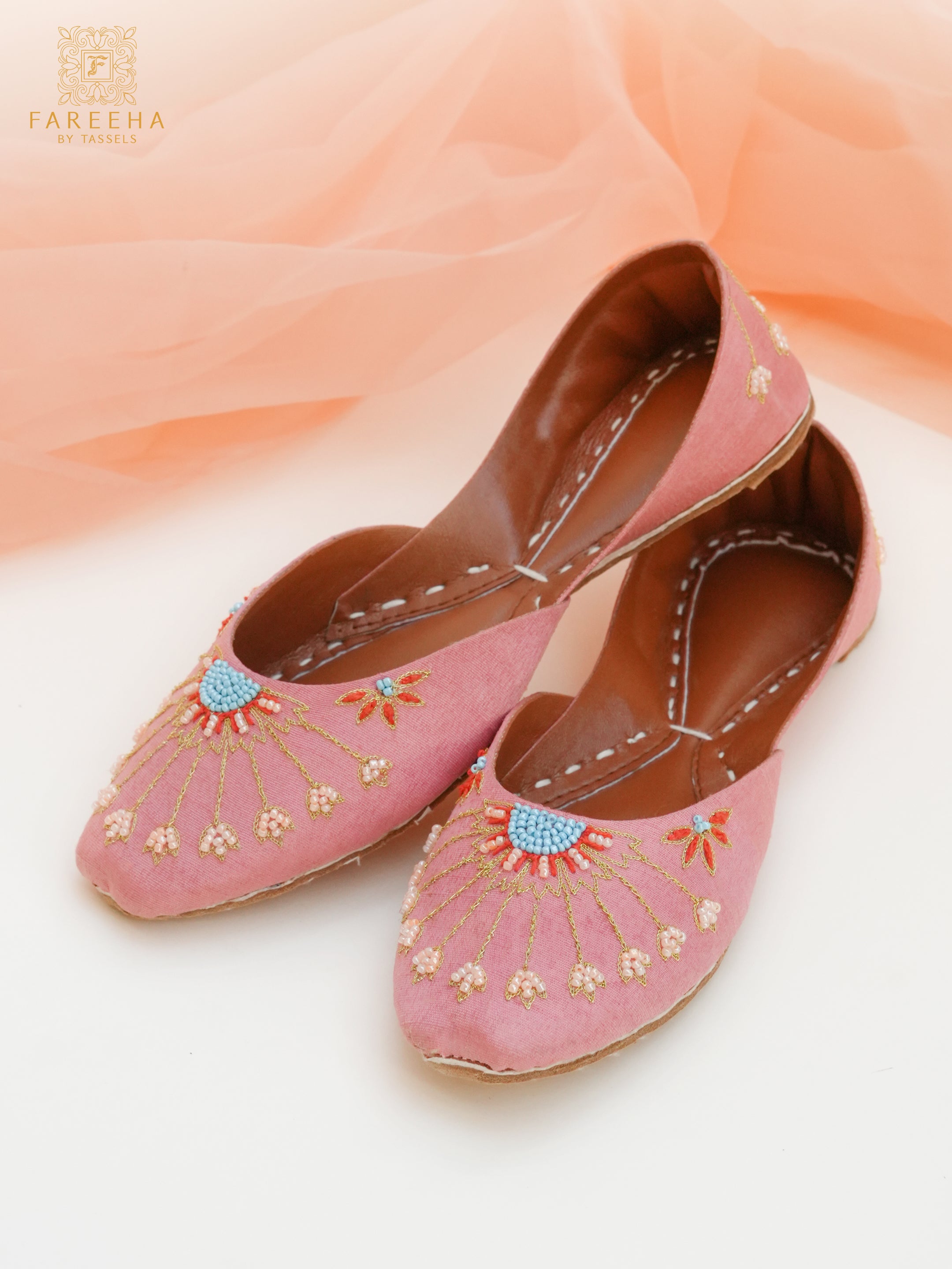 Fareeha by Tassels Women Khussa Firecracker