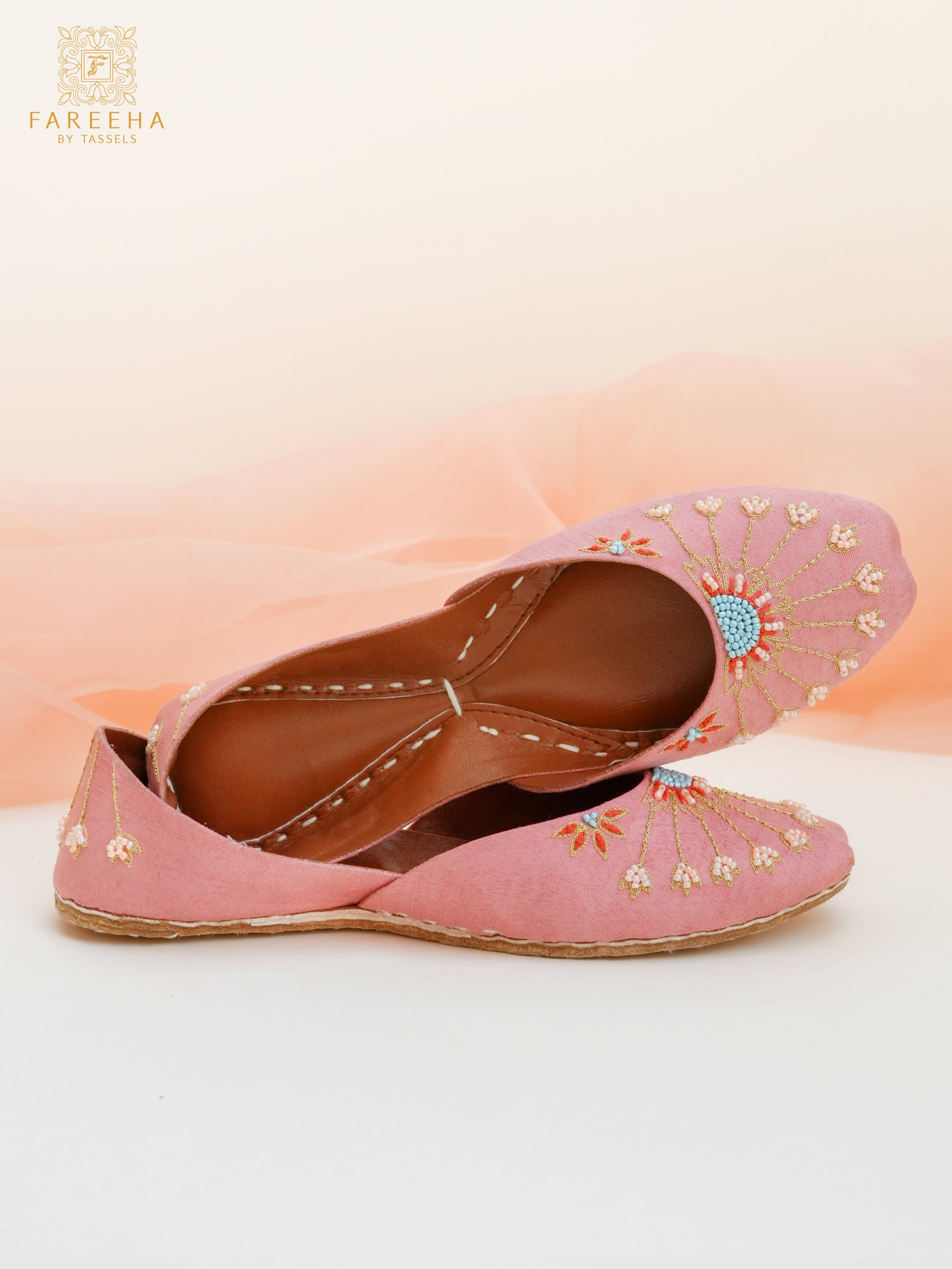 Fareeha by Tassels Women Khussa Firecracker