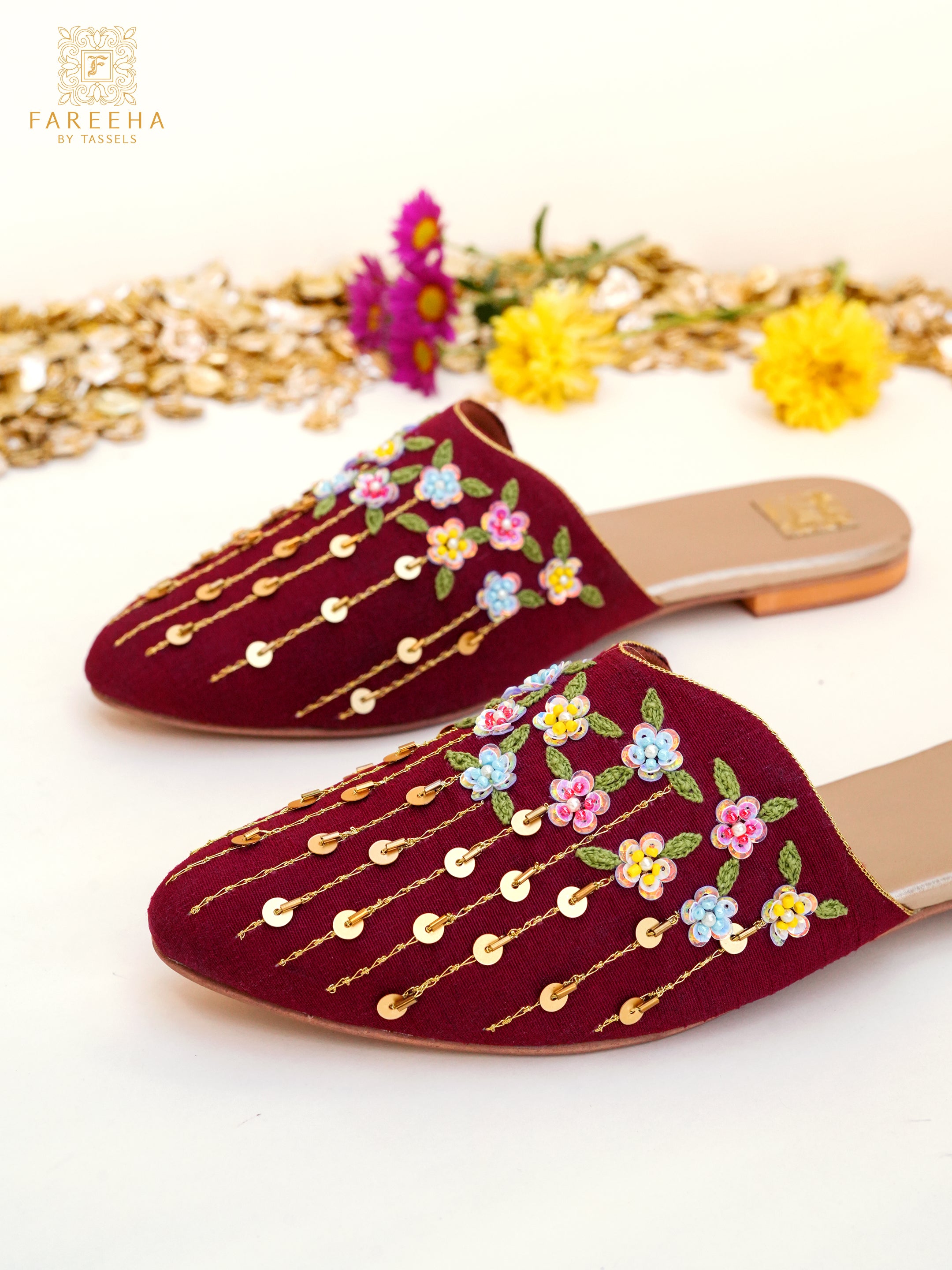 Fareeha by Tassels Women Kolhapuri Musavvira SE102