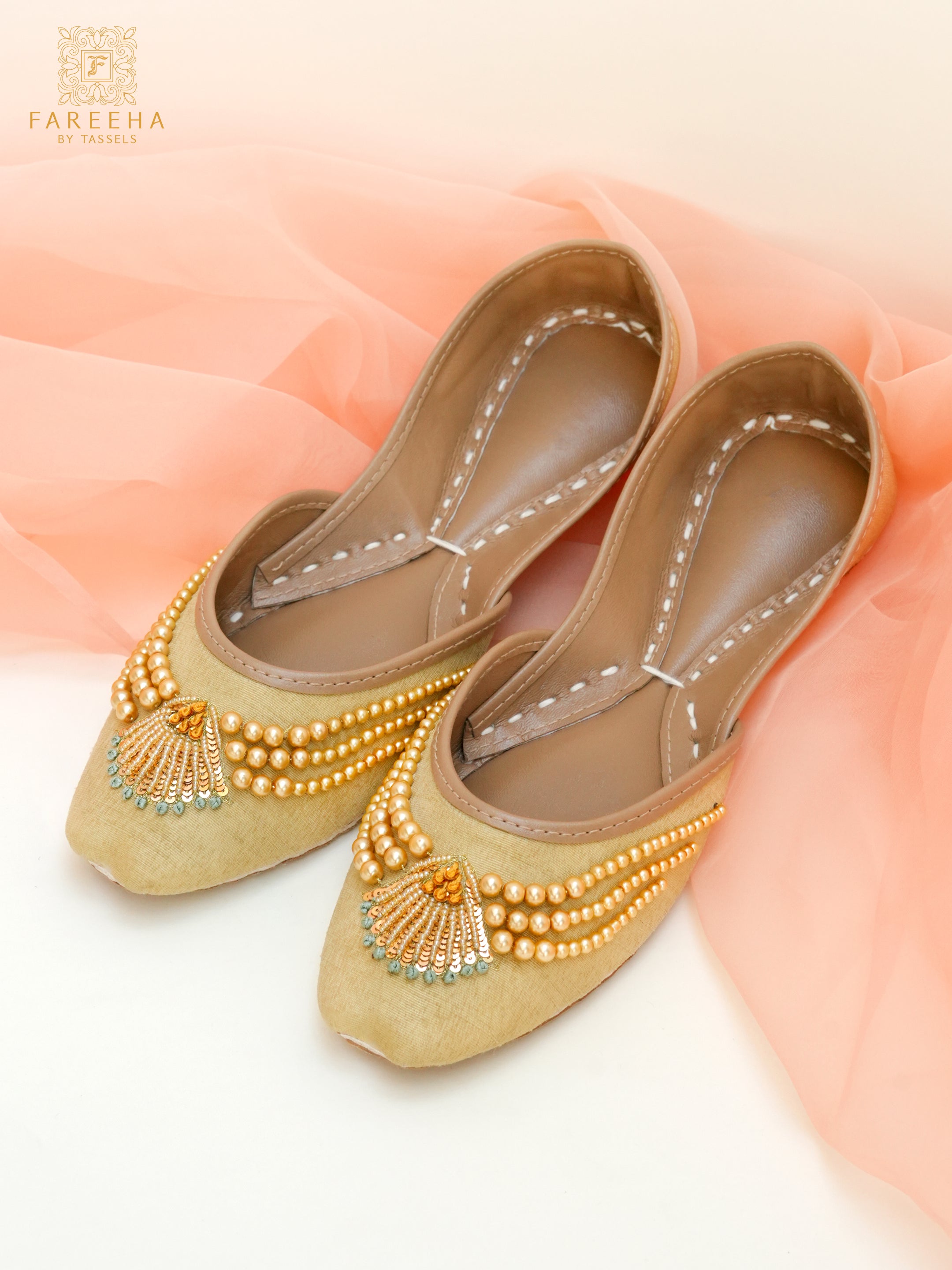 Fareeha by Tassels Women Khussa Titli