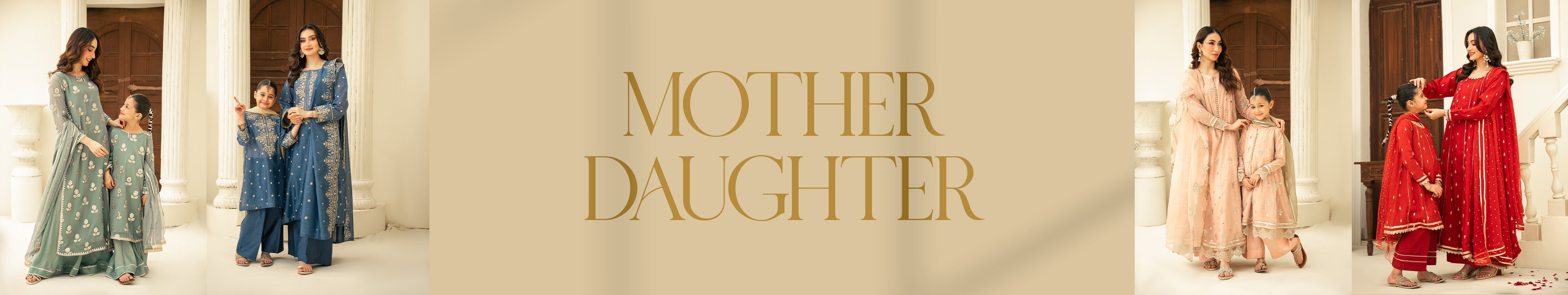 Mother Daughter Same Dress