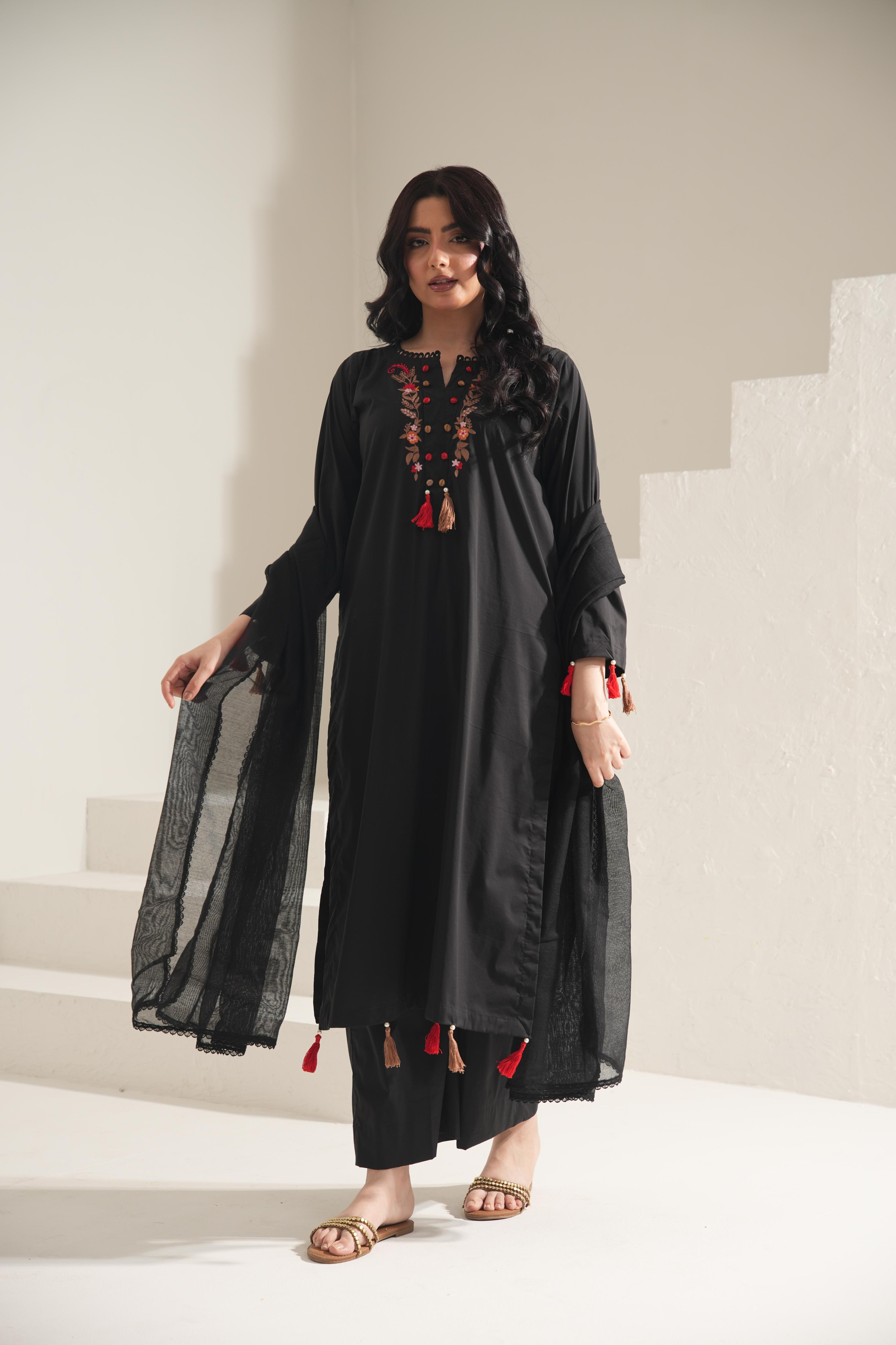 Embroidered 3pc. Zareen - Mother and Daughter (Ready-To-wear)