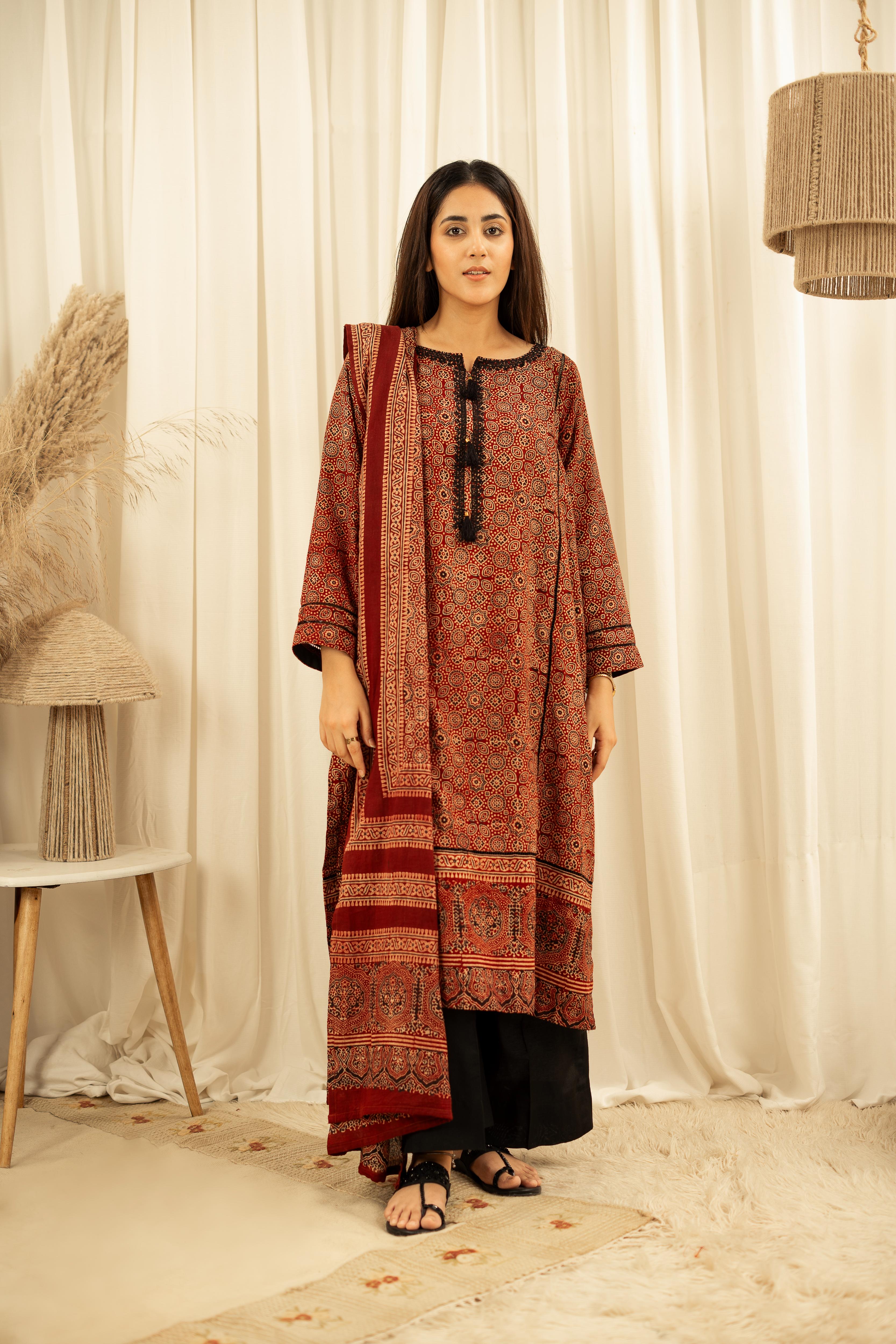 Marigold - Stitched 3pc - Ready-to-wear