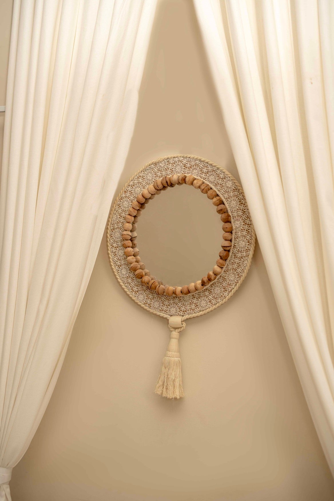 Glisten Mirror - Tassels Home